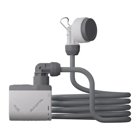 Flextail Tiny Shower Portable Shower with Pump (White)